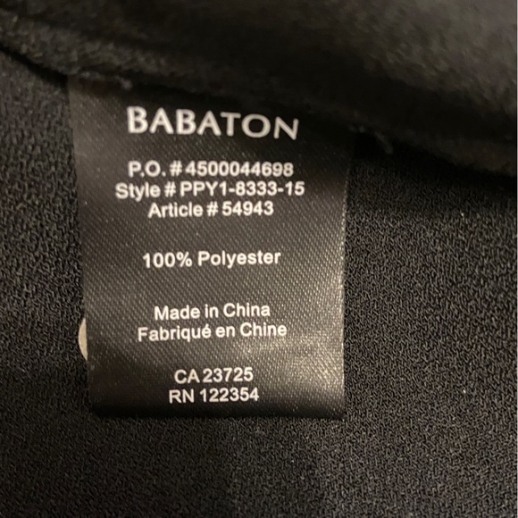 Babaton Black Lee Shirt Collar Dress - Picture 8 of 8